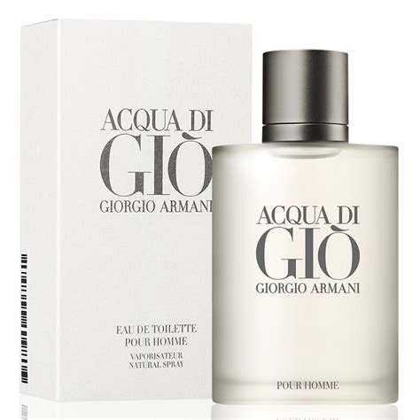 acqua di gio pour homme eau de toilette vs essenza